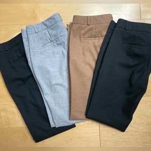 Banana Republic Ryan pant, machine washable wool, size 2